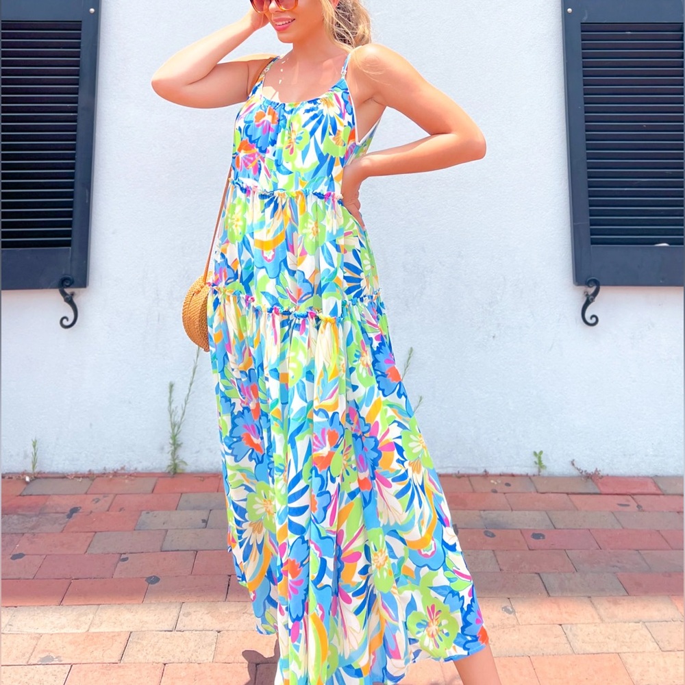 Floral Midi Dress